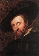RUBENS, Pieter Pauwel Self-Portrait oil painting artist